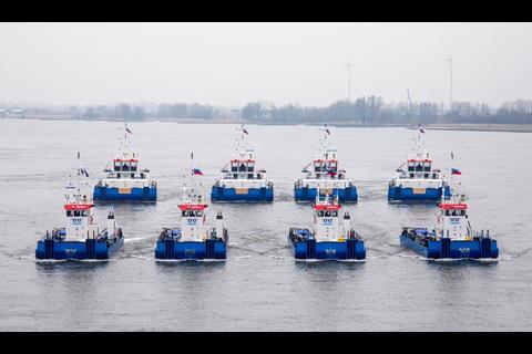 Four Multi Cats and four pusher tugs form part of a 19 vessel order for Damen (Damen)